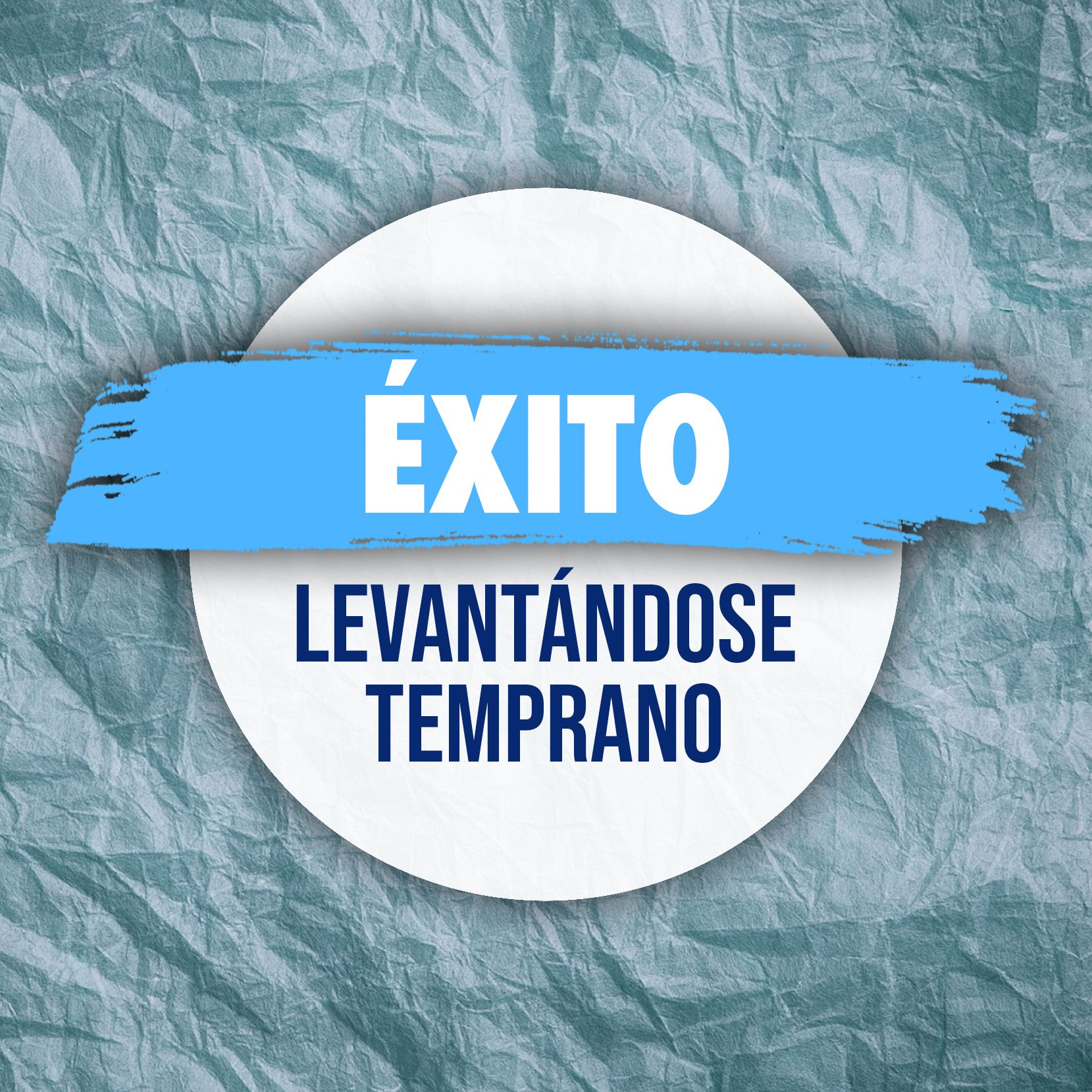 Levántate temprano para tener éxito