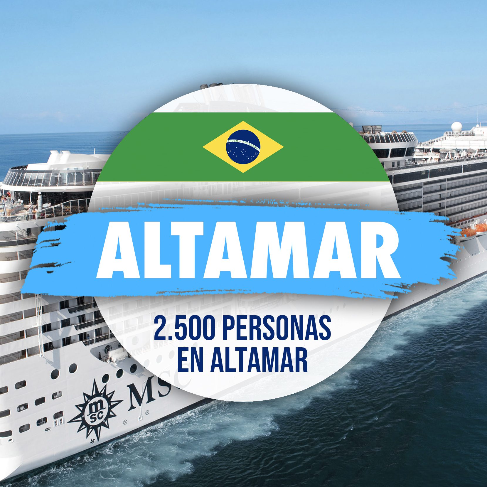 MSC Magnífica ➡ Altamar [Vlog Día 2]