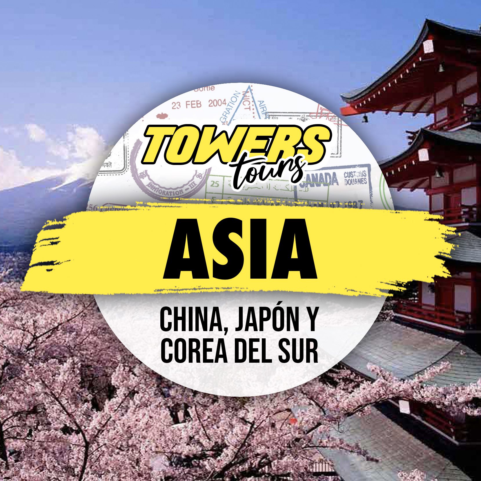 Tour en Asia ➡ China, Corea y Japón