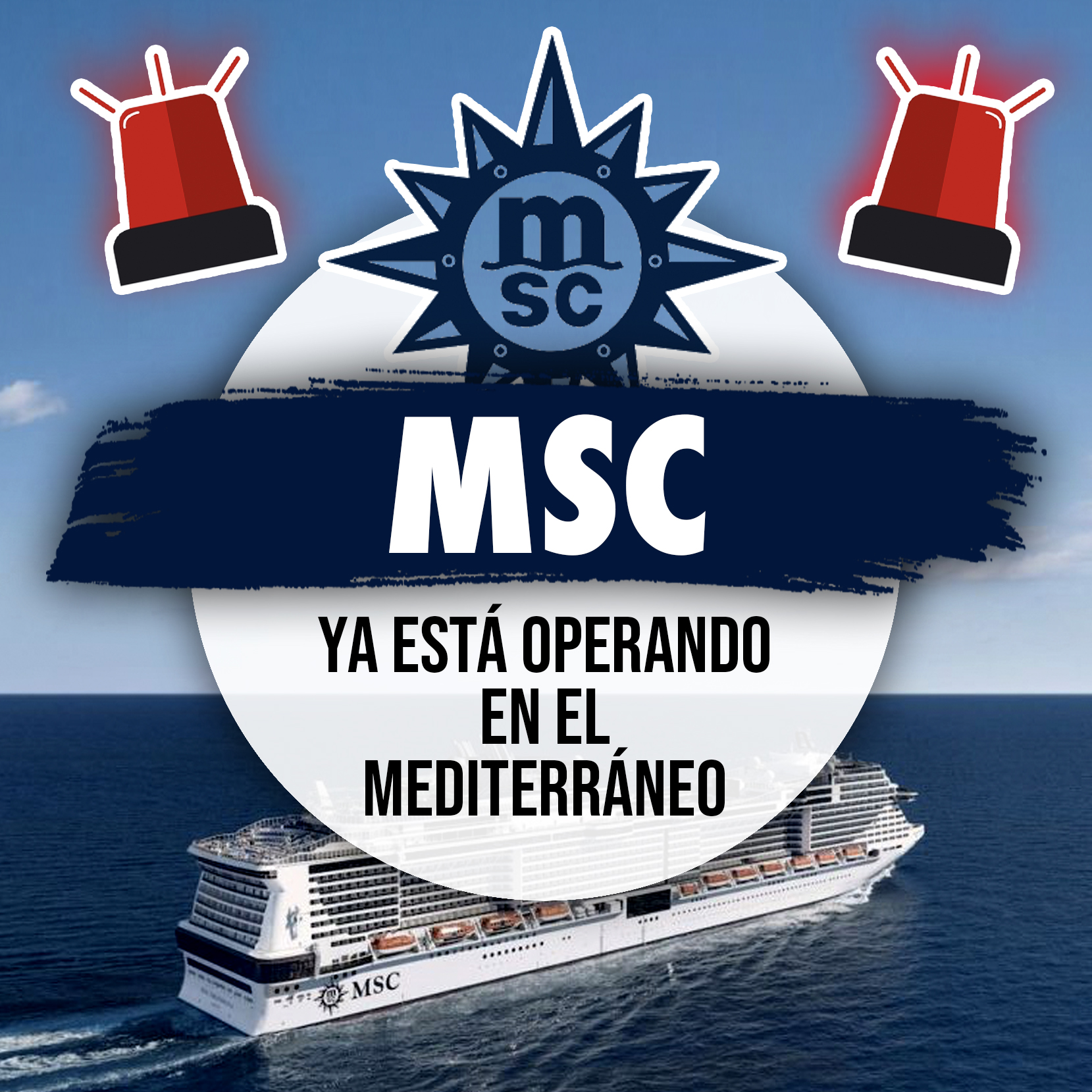 MSC Comienza A Operar En El Mediterráneo