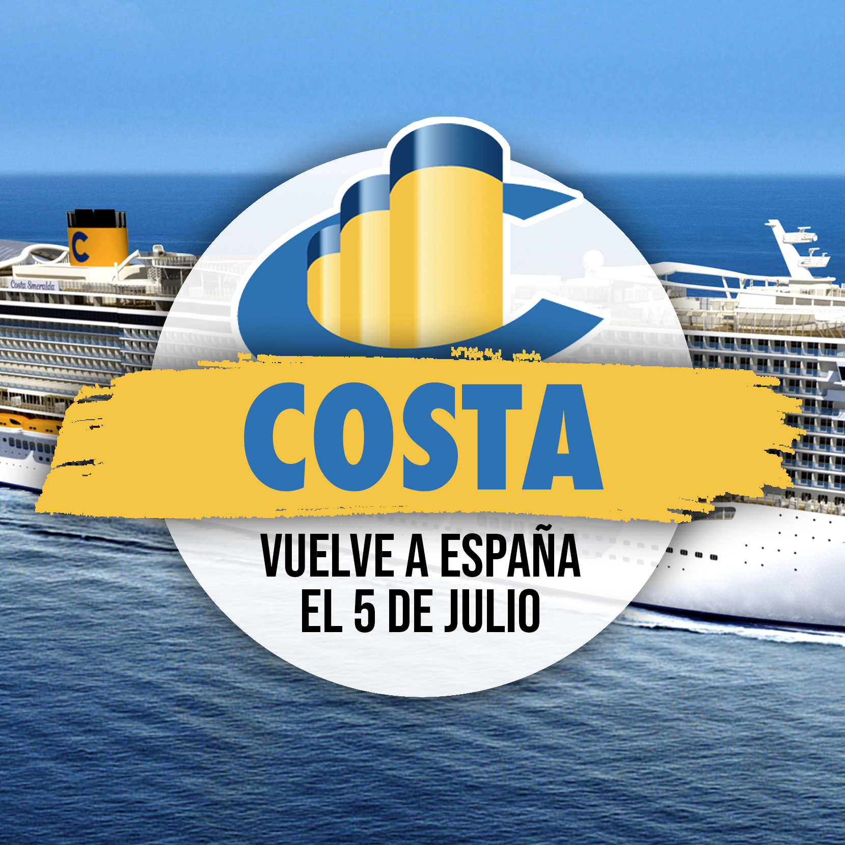 Costa Vuelve A España El 5 De Julio