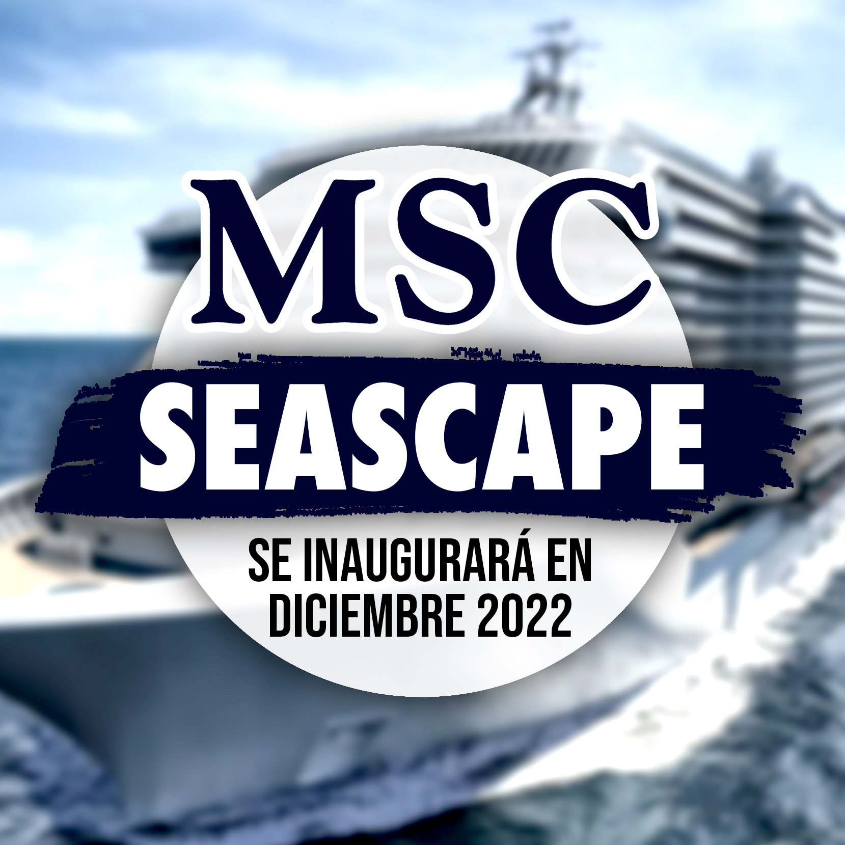 El MSC Seascape Será Inaugurado En Diciembre