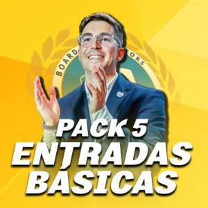Pack 5 Entradas