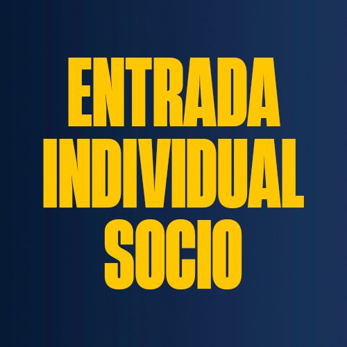 ENTRADA INDIVIDUAL SOCIO