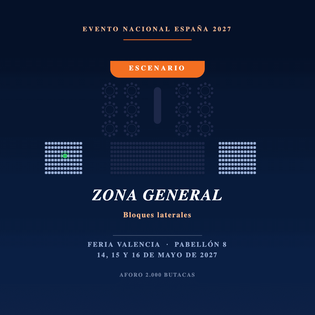 Entrada General · Evento Nacional España 2027